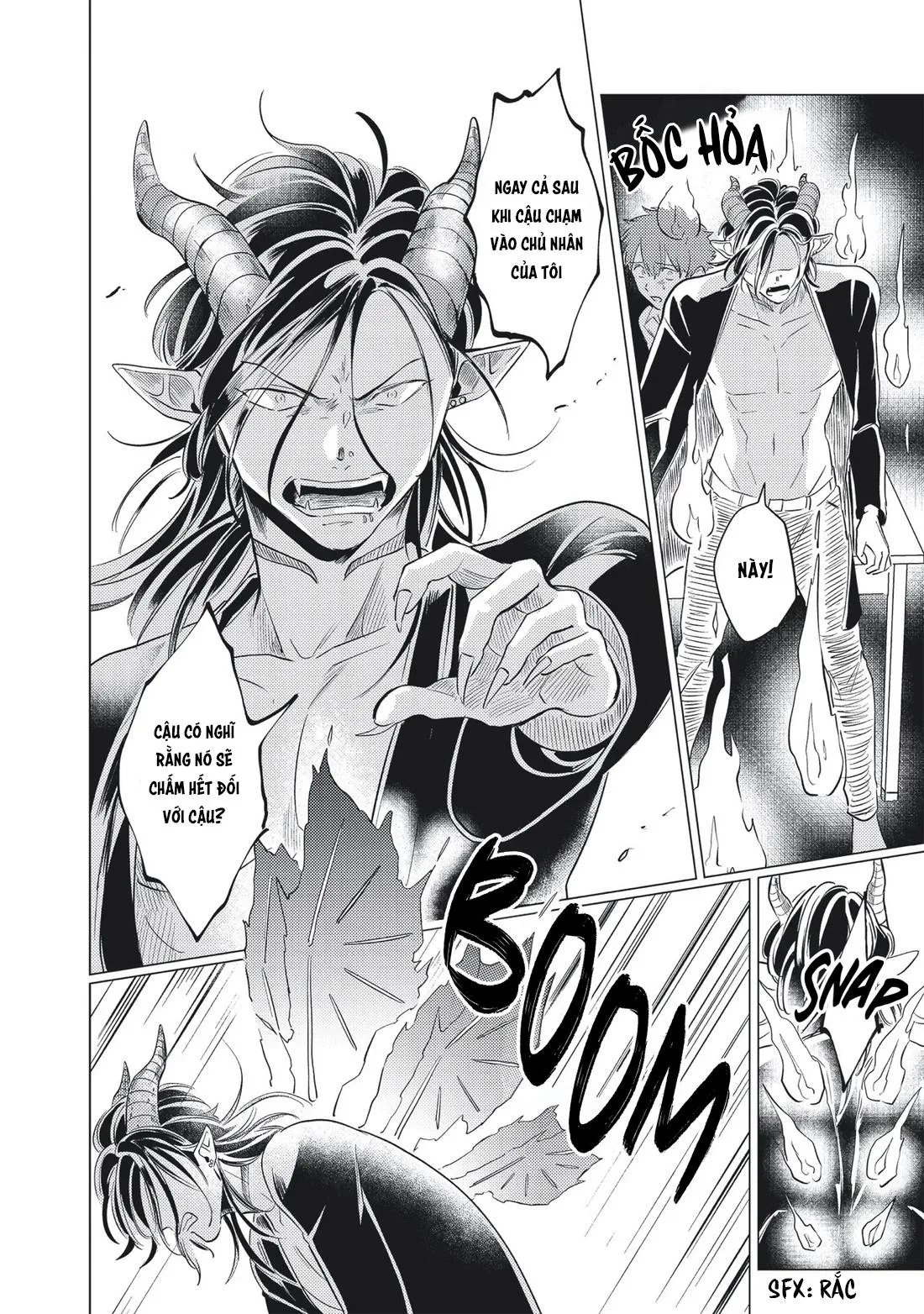 Omega Có Thai Cùng Ác Qủy Chapter 4 Trang 21