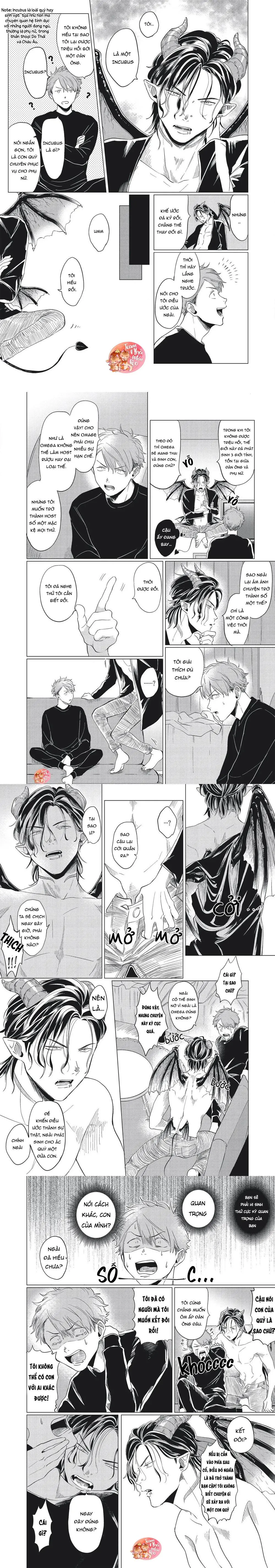 Omega Có Thai Cùng Ác Qủy Chapter 1 Trang 10