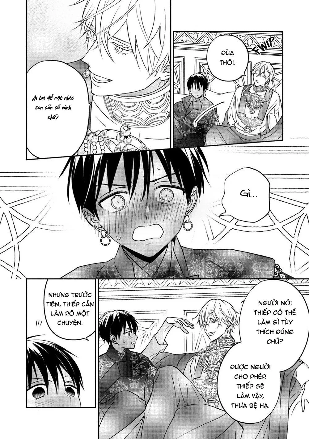 Omega Của Hoàng Cung Chapter 2 Trang 11