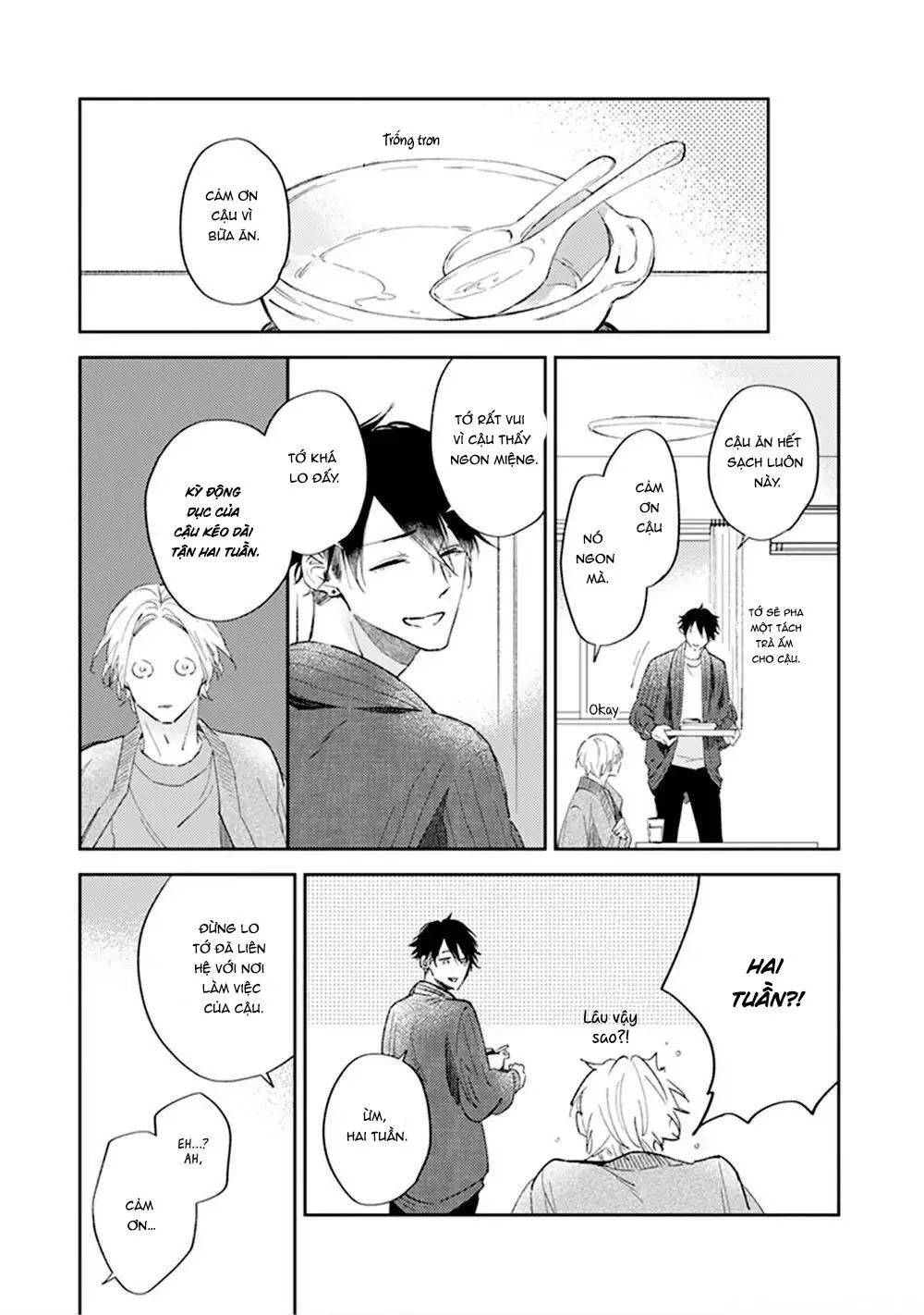 Omega của tôi không thức dậy Chapter 4 Trang 19