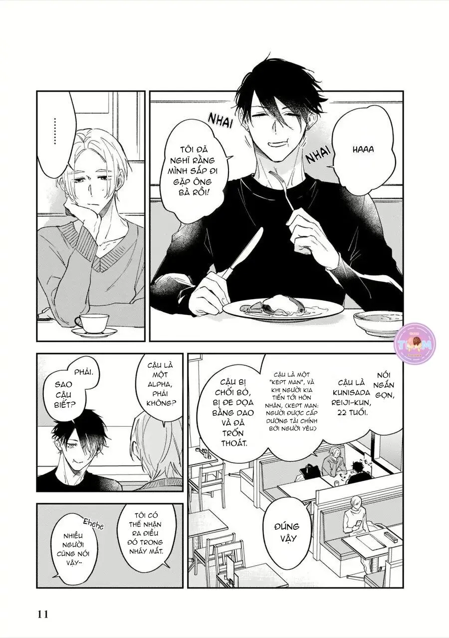 Omega của tôi không thức dậy Chapter 1 Trang 13