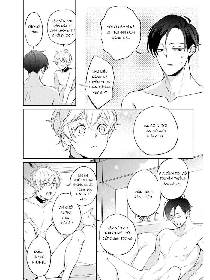 Omega cuối cùng không thể bị đánh dấu!!! Chapter 1 Trang 32