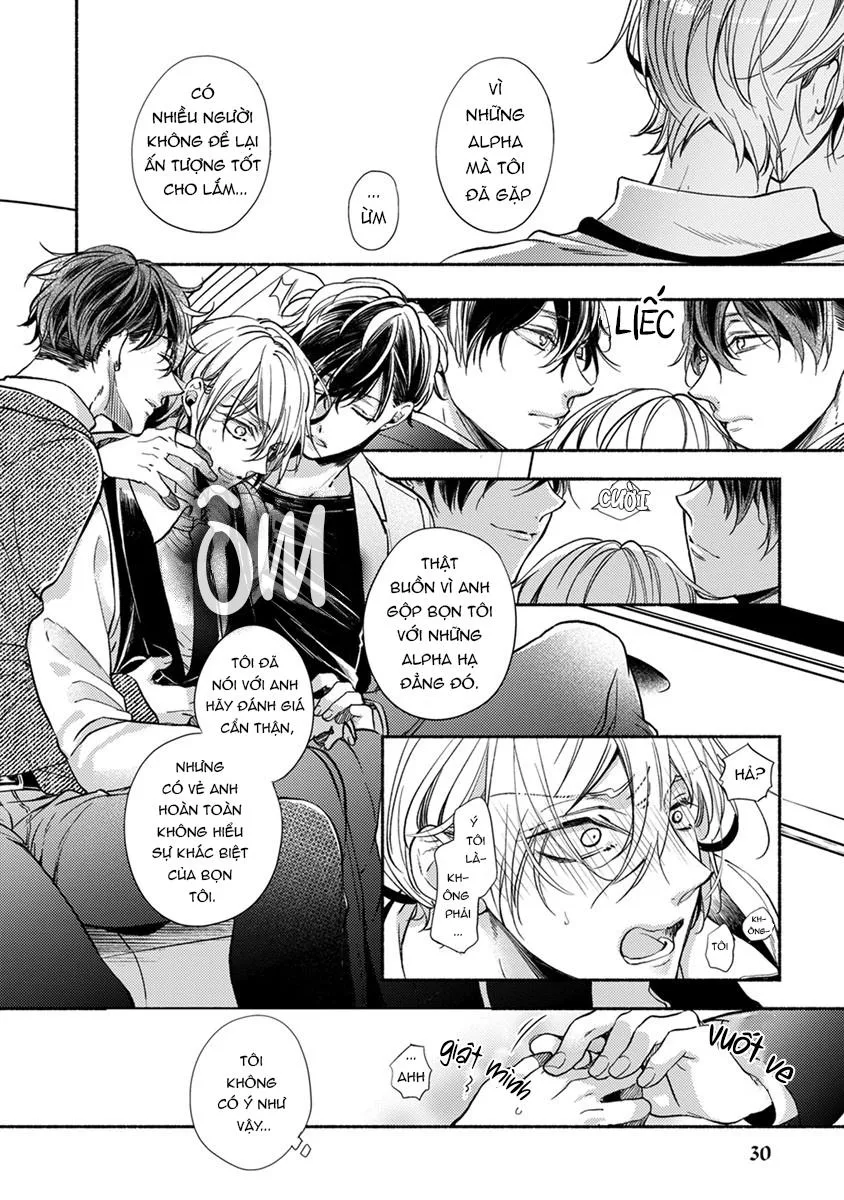Omega Giả Vờ KIên Cường Đó Là Bạn Tình Của Tôi Chapter 1 Trang 32