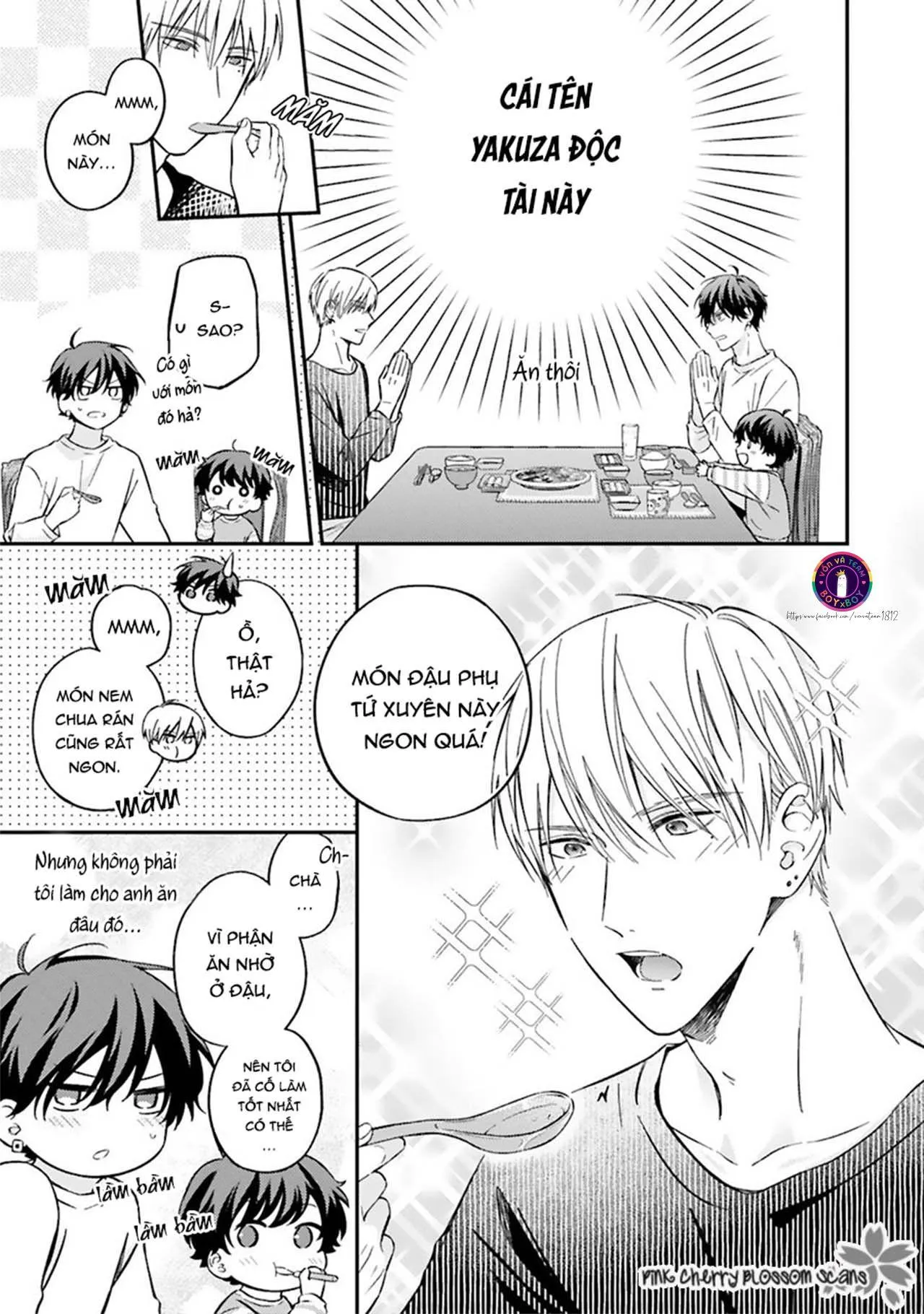 Omega Thân Thiện Yêu Trẻ Nhỏ Và Bạo Chúa Yakuza (END) Chapter 2 Trang 5