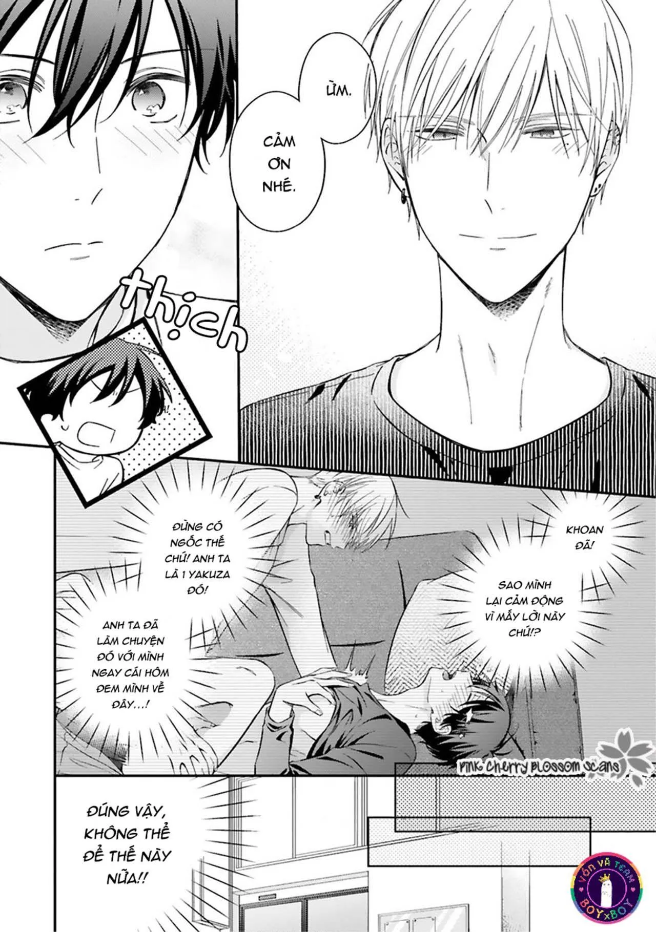 Omega Thân Thiện Yêu Trẻ Nhỏ Và Bạo Chúa Yakuza (END) Chapter 2 Trang 6