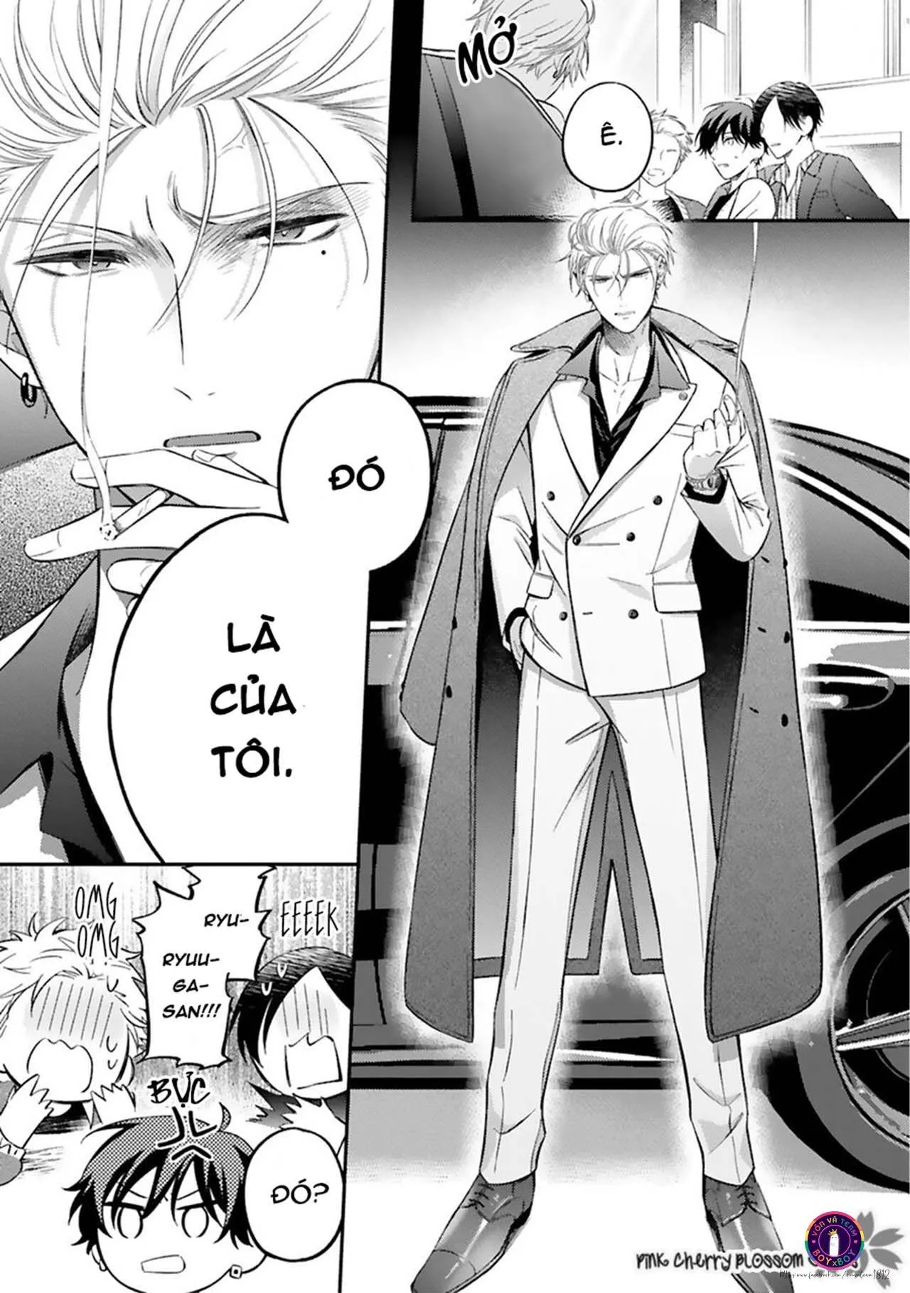 Omega Thân Thiện Yêu Trẻ Nhỏ Và Bạo Chúa Yakuza (END) Chapter 2 Trang 9