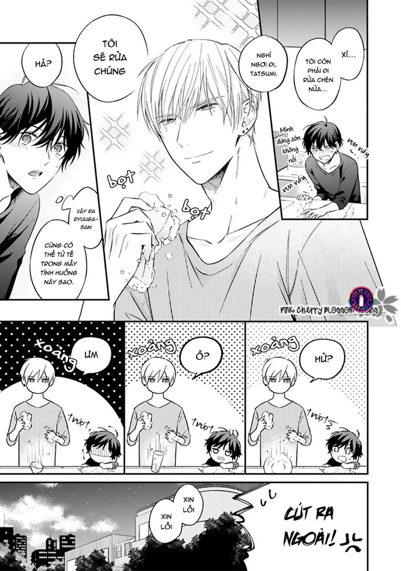 Omega Thân Thiện Yêu Trẻ Nhỏ Và Bạo Chúa Yakuza (END) Chapter 2 Trang 33