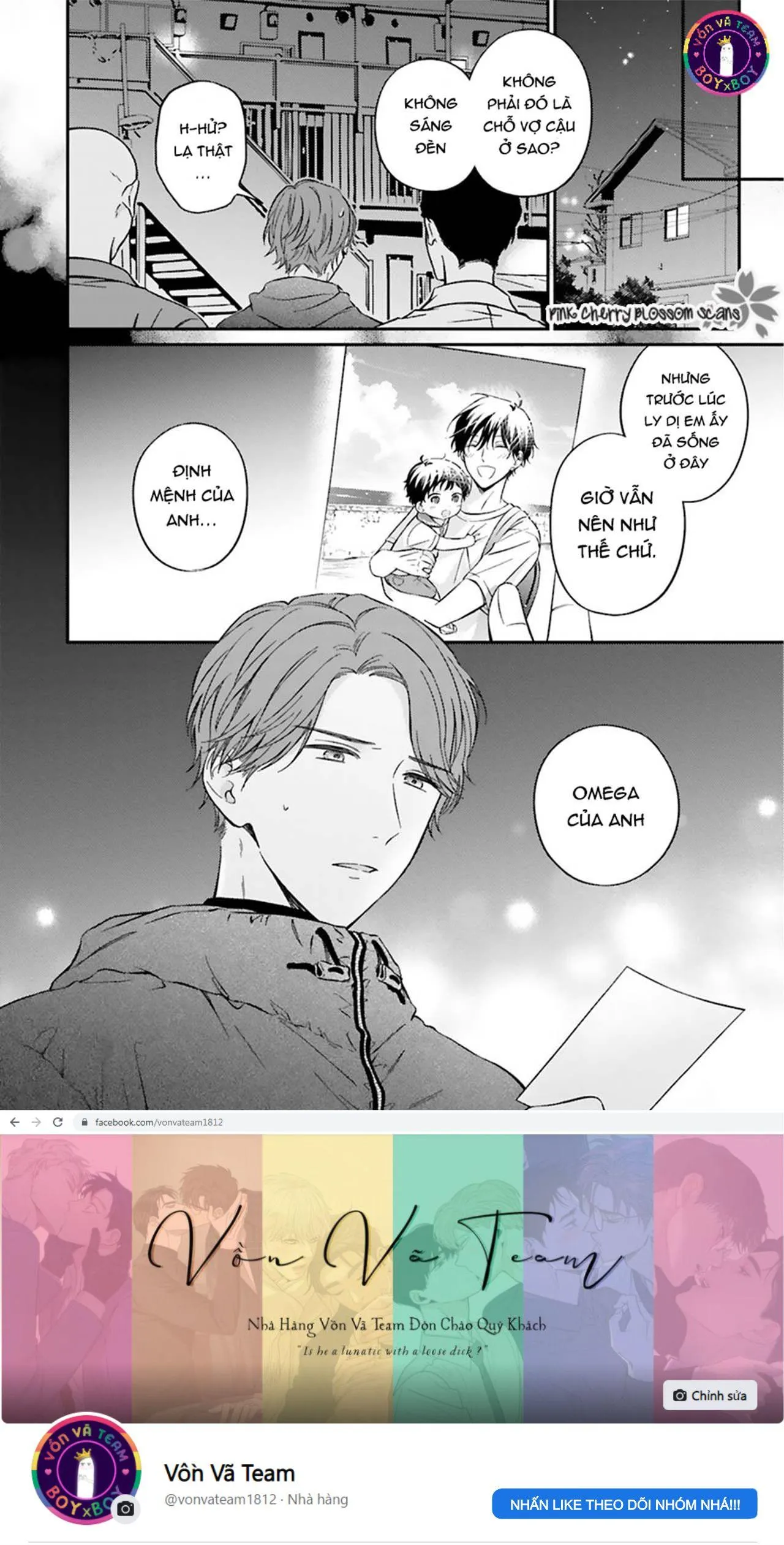 Omega Thân Thiện Yêu Trẻ Nhỏ Và Bạo Chúa Yakuza (END) Chapter 2 Trang 34