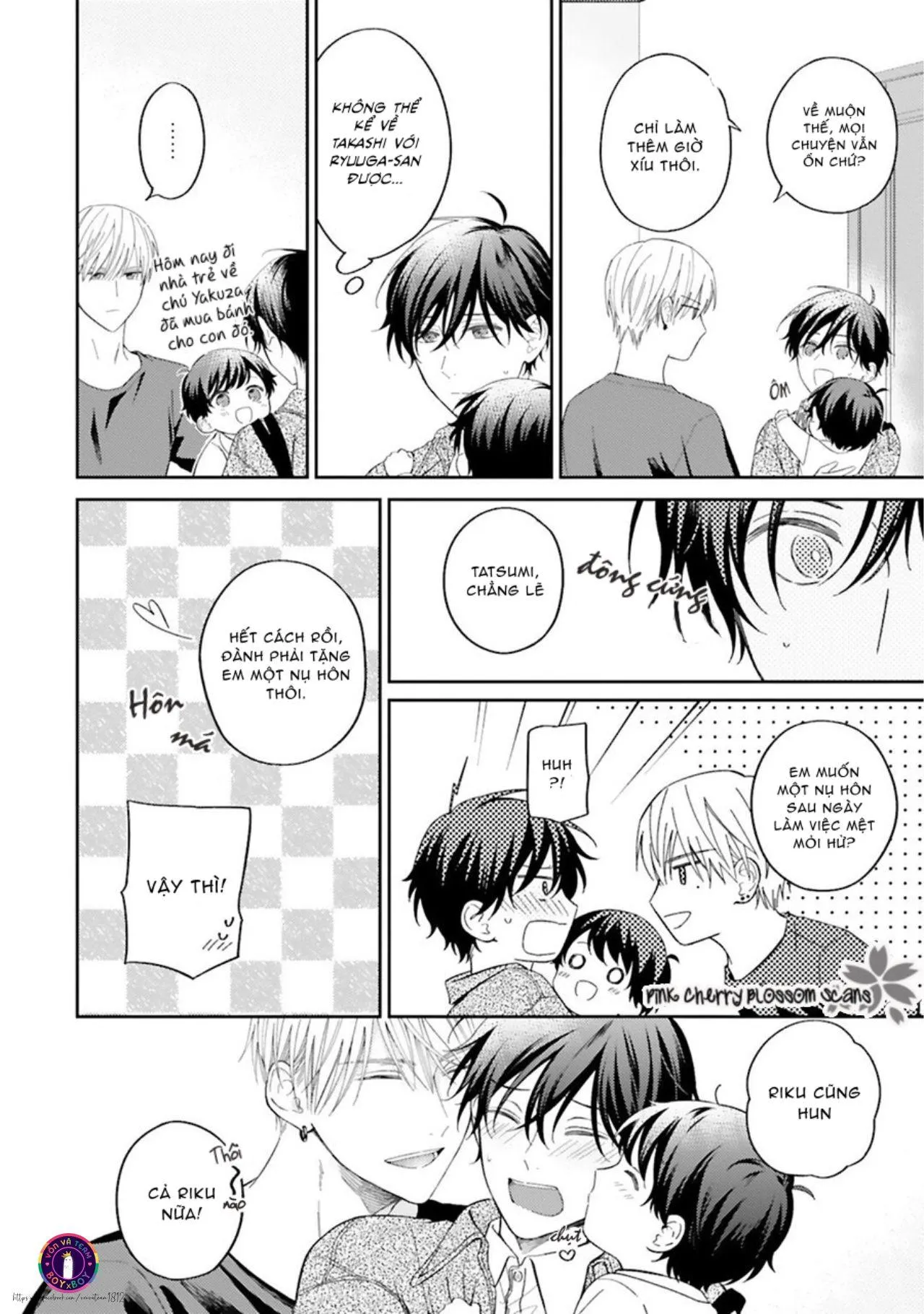 Omega Thân Thiện Yêu Trẻ Nhỏ Và Bạo Chúa Yakuza (END) Chapter 3 Trang 8