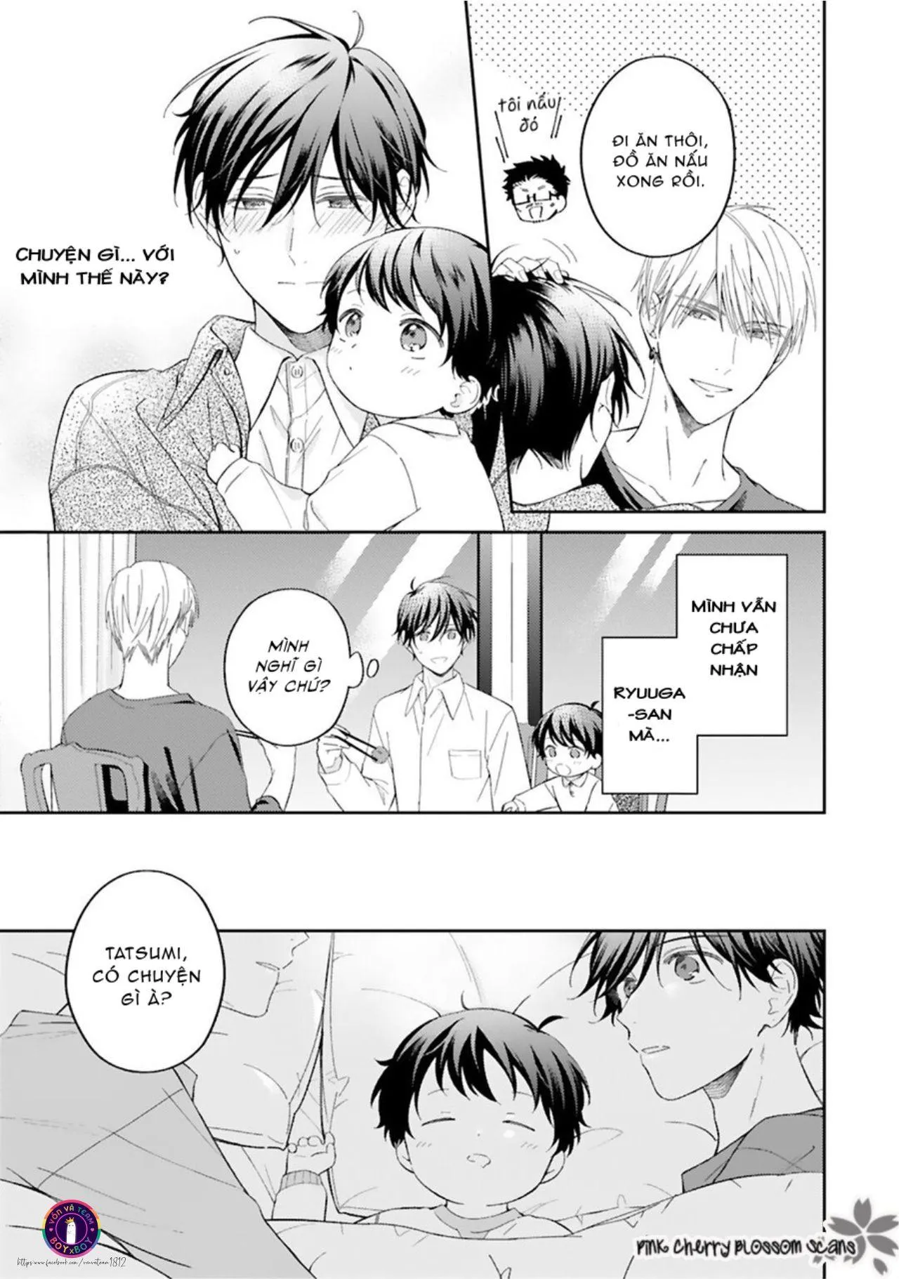 Omega Thân Thiện Yêu Trẻ Nhỏ Và Bạo Chúa Yakuza (END) Chapter 3 Trang 9