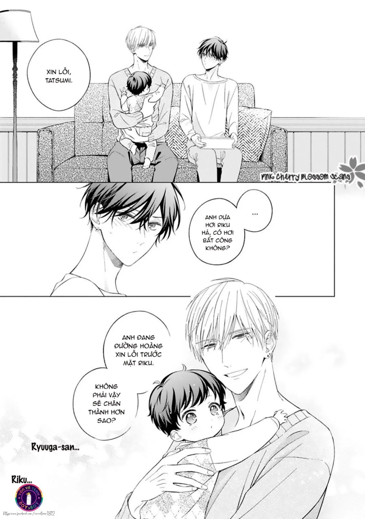 Omega Thân Thiện Yêu Trẻ Nhỏ Và Bạo Chúa Yakuza (END) Chapter 4 Trang 19