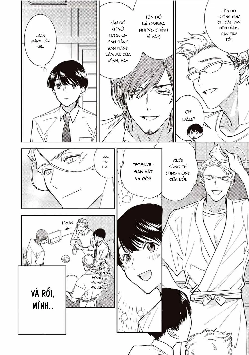 Omegaverse Ngọt Ngào Chapter 5 Trang 32