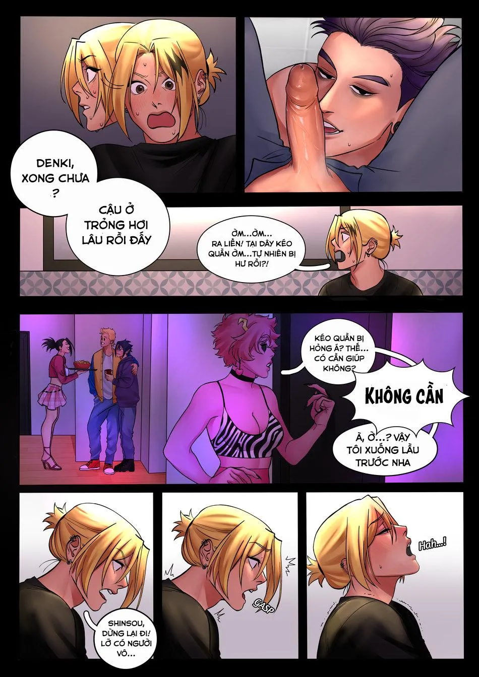 ONESHOT CHỊCH VỒN CHỊCH VÃ Chapter 37 Trang 12