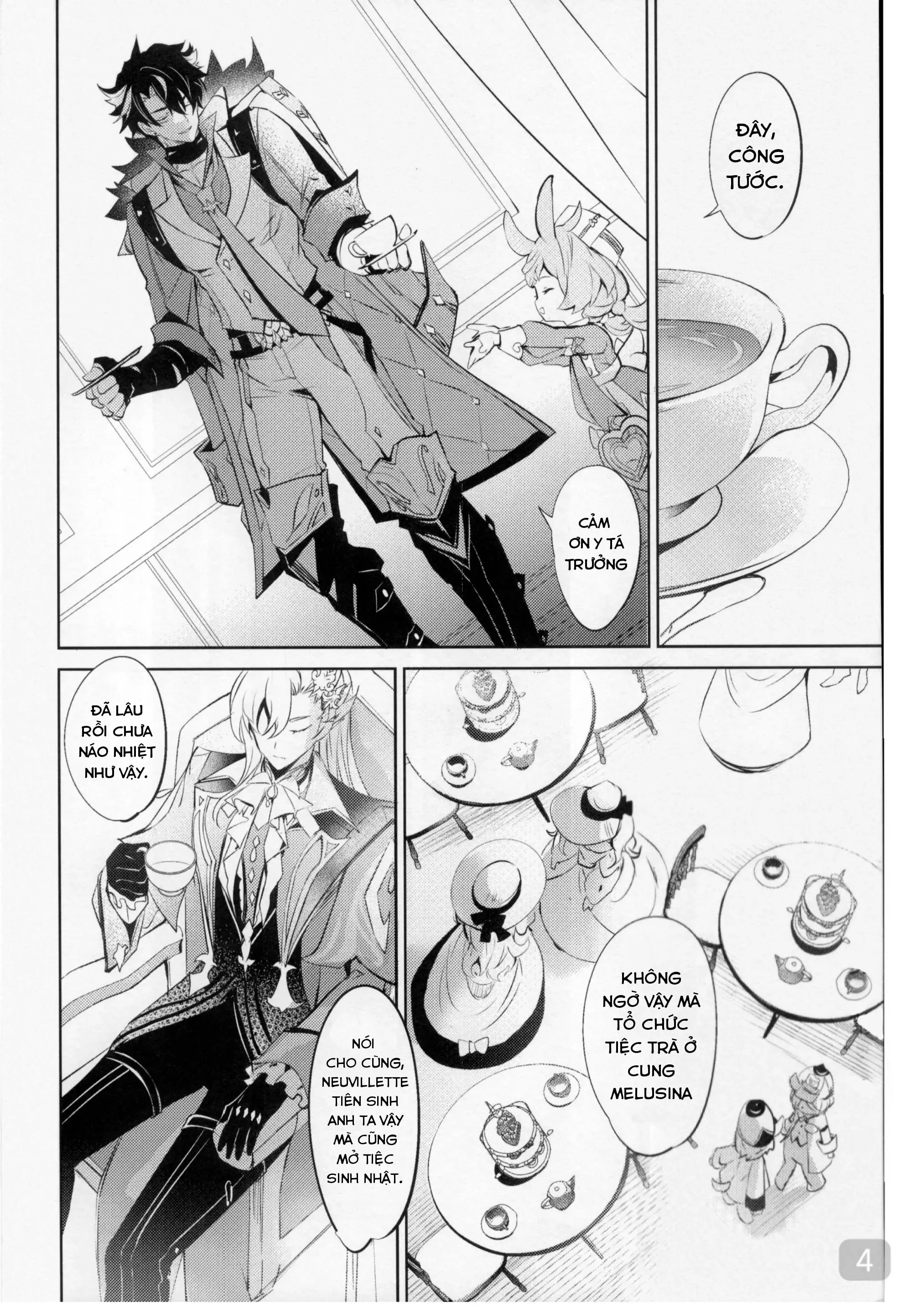 ONESHOT/DOUJINSHI Theo Yêu Cầu Chapter 54 Trang 4