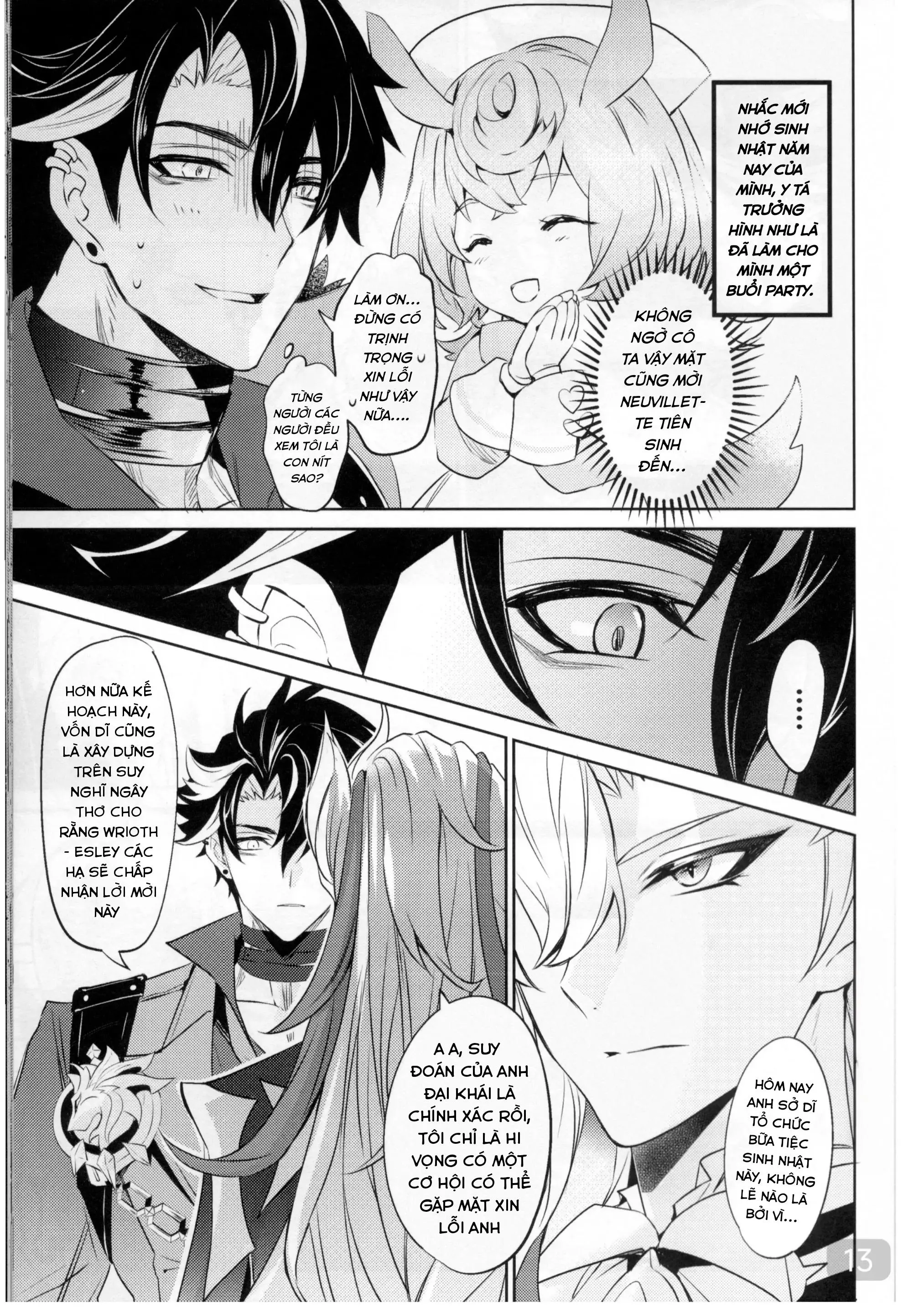 ONESHOT/DOUJINSHI Theo Yêu Cầu Chapter 54 Trang 13