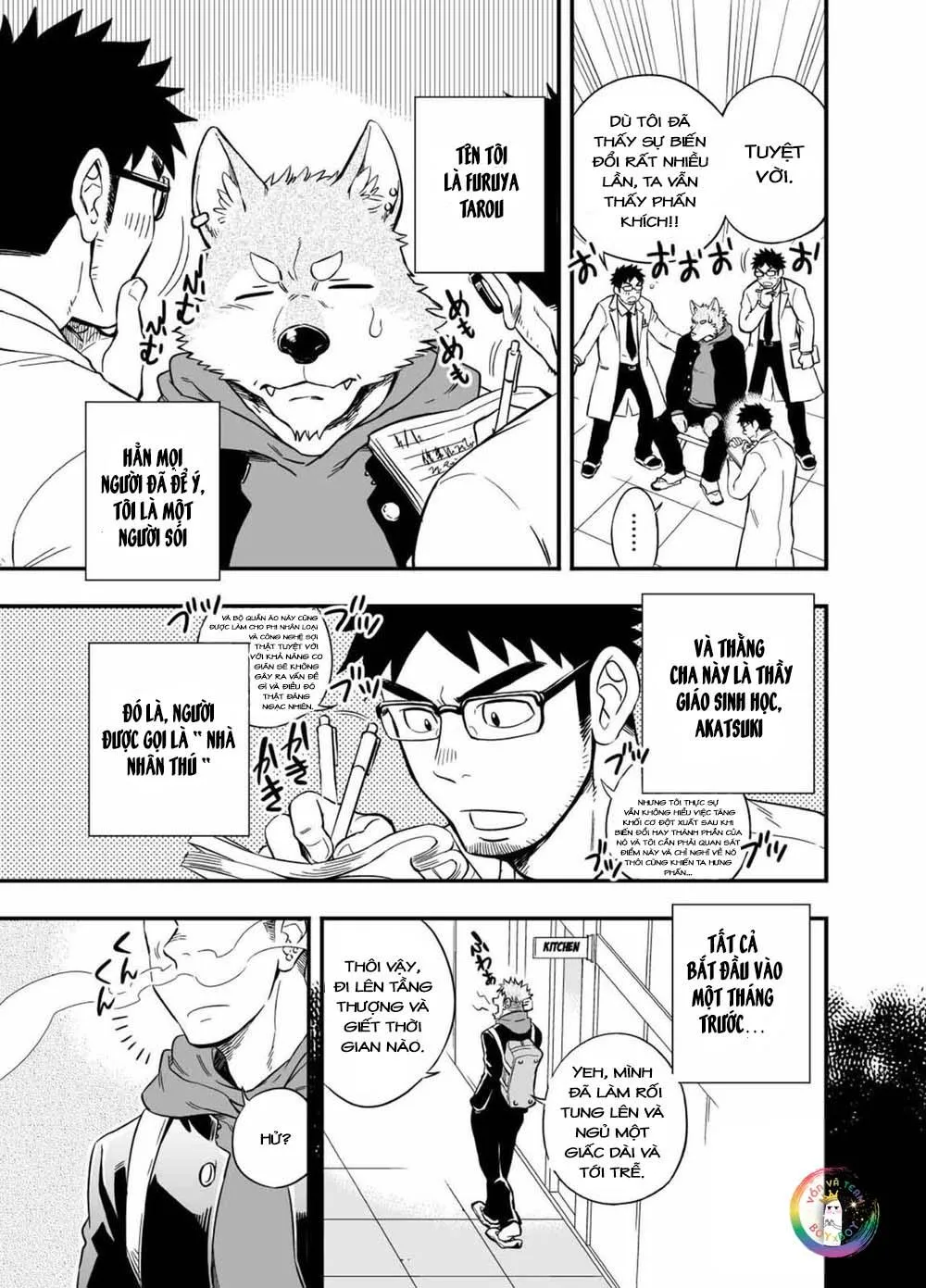 Oneshot Nhân Thú Mặn Mòi Chapter 2 Trang 7