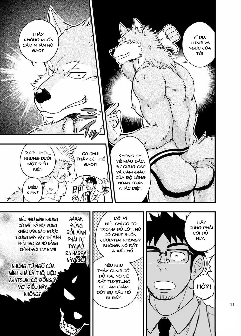 Oneshot Nhân Thú Mặn Mòi Chapter 2 Trang 13