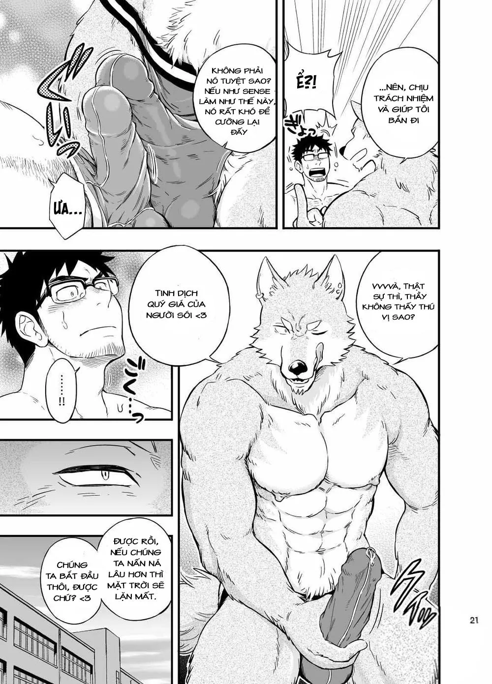 Oneshot Nhân Thú Mặn Mòi Chapter 2 Trang 23