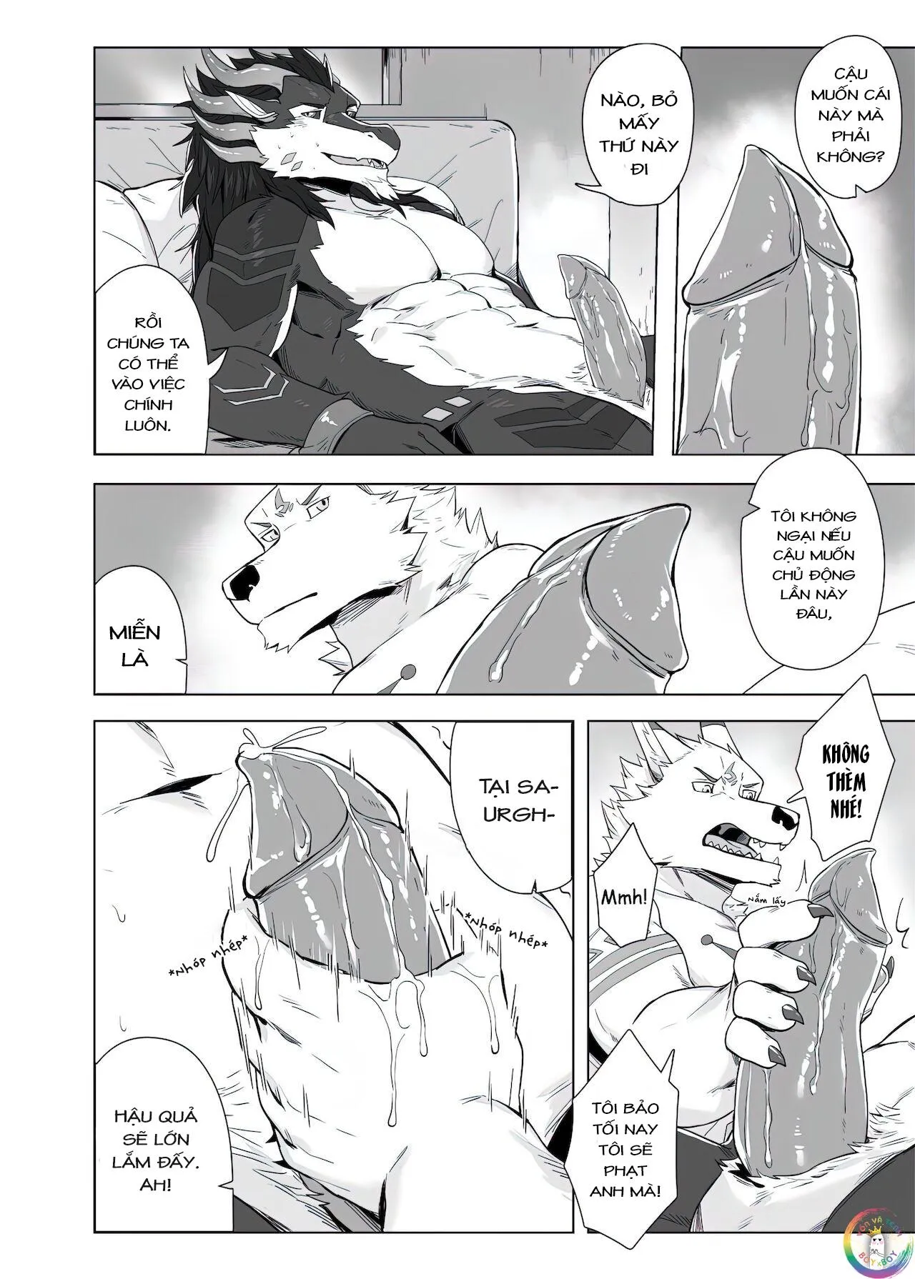 Oneshot Nhân Thú Mặn Mòi Chapter 6 Trang 12