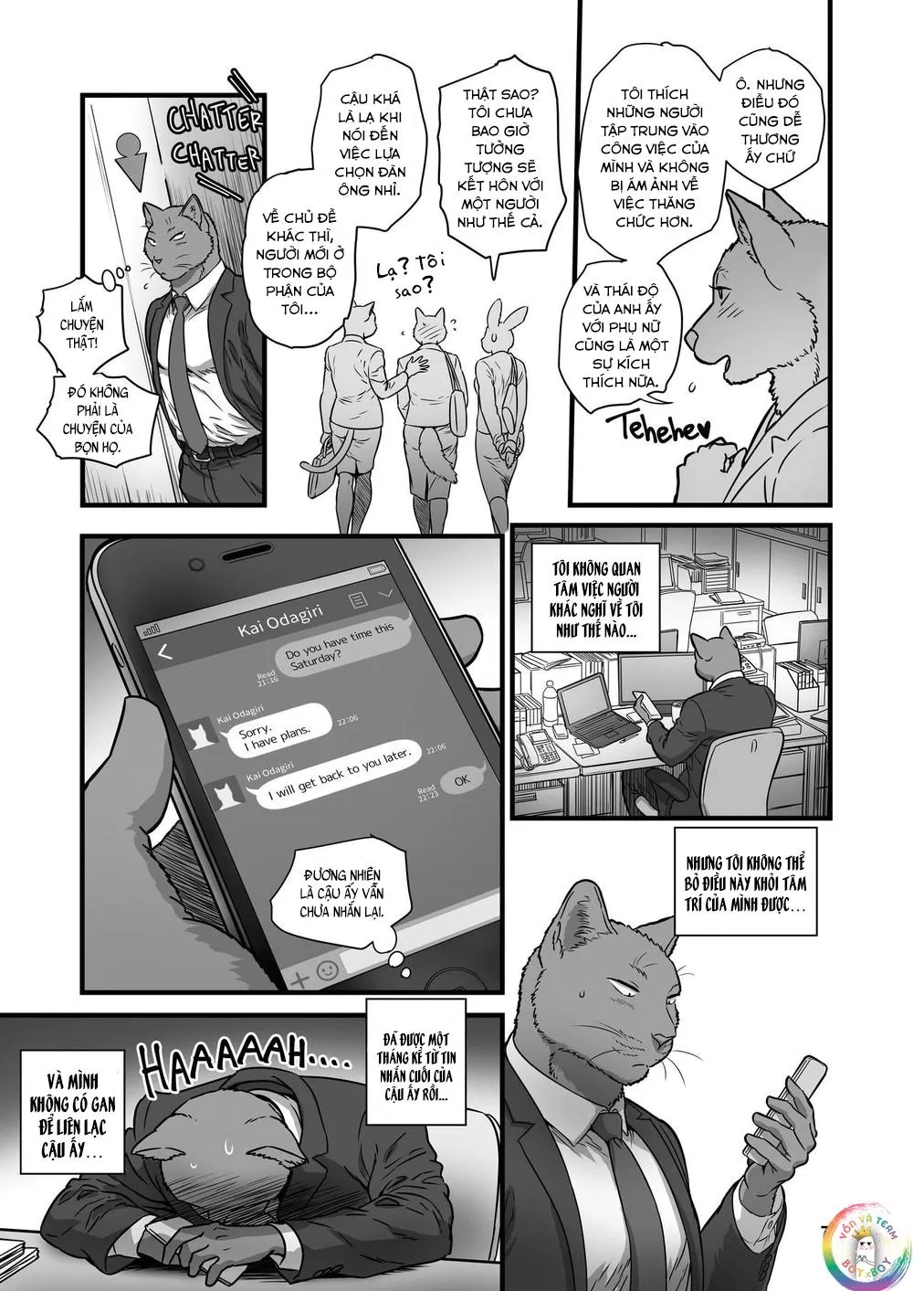 Oneshot Nhân Thú Mặn Mòi Chapter 8 Trang 8