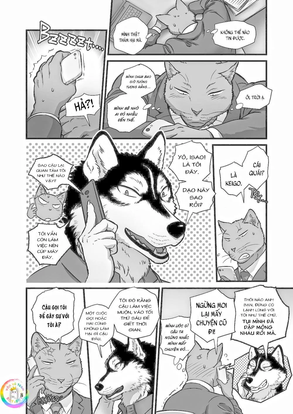 Oneshot Nhân Thú Mặn Mòi Chapter 8 Trang 9