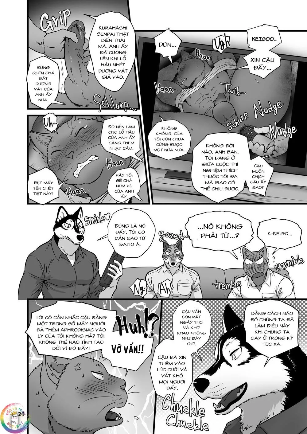 Oneshot Nhân Thú Mặn Mòi Chapter 8 Trang 21