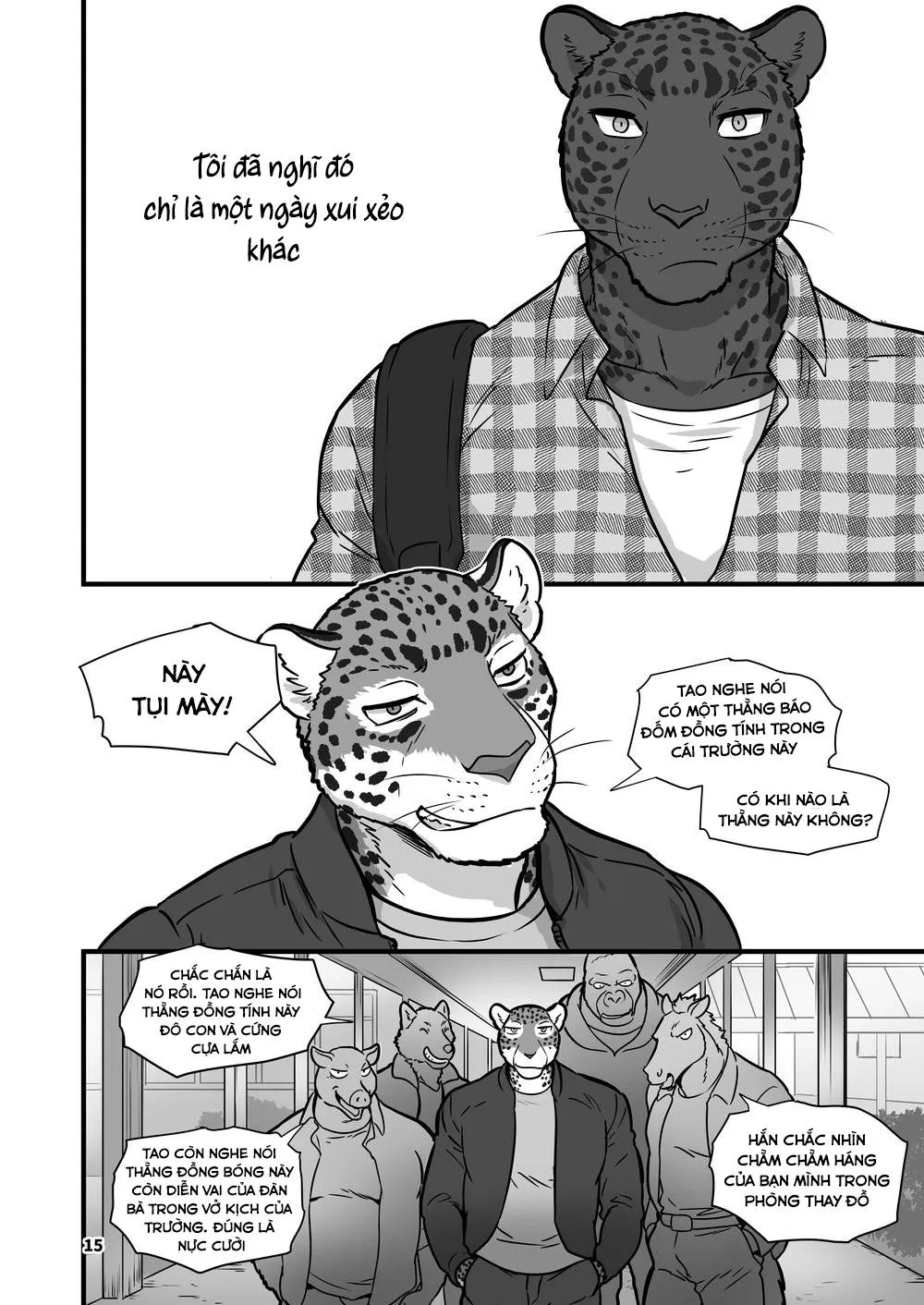 Oneshot Nhân Thú Mặn Mòi Chapter 24 Trang 15