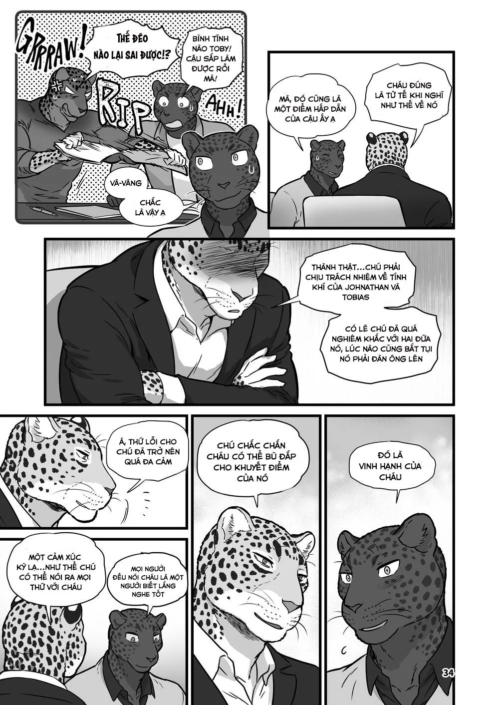 Oneshot Nhân Thú Mặn Mòi Chapter 24 Trang 34