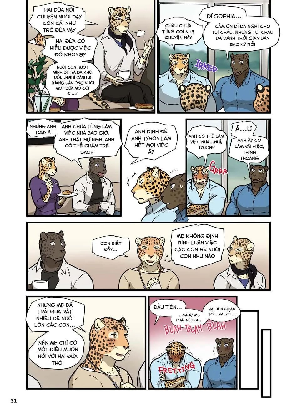 Oneshot Nhân Thú Mặn Mòi Chapter 27 Trang 8