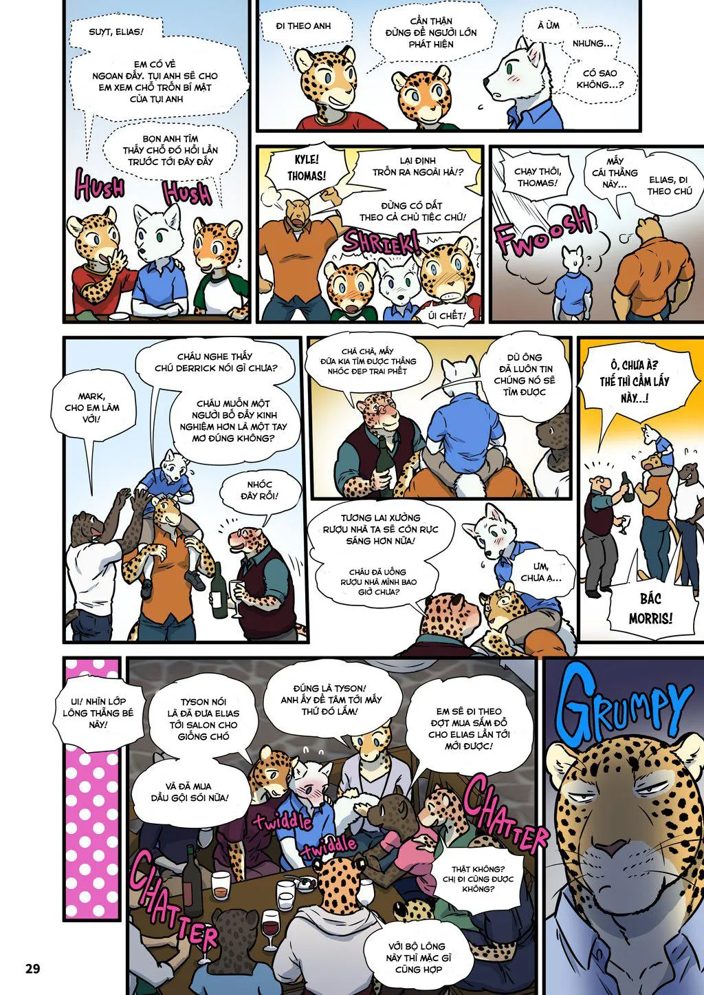 Oneshot Nhân Thú Mặn Mòi Chapter 29 Trang 8