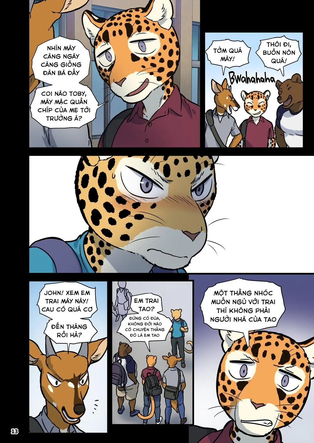 Oneshot Nhân Thú Mặn Mòi Chapter 30 Trang 14