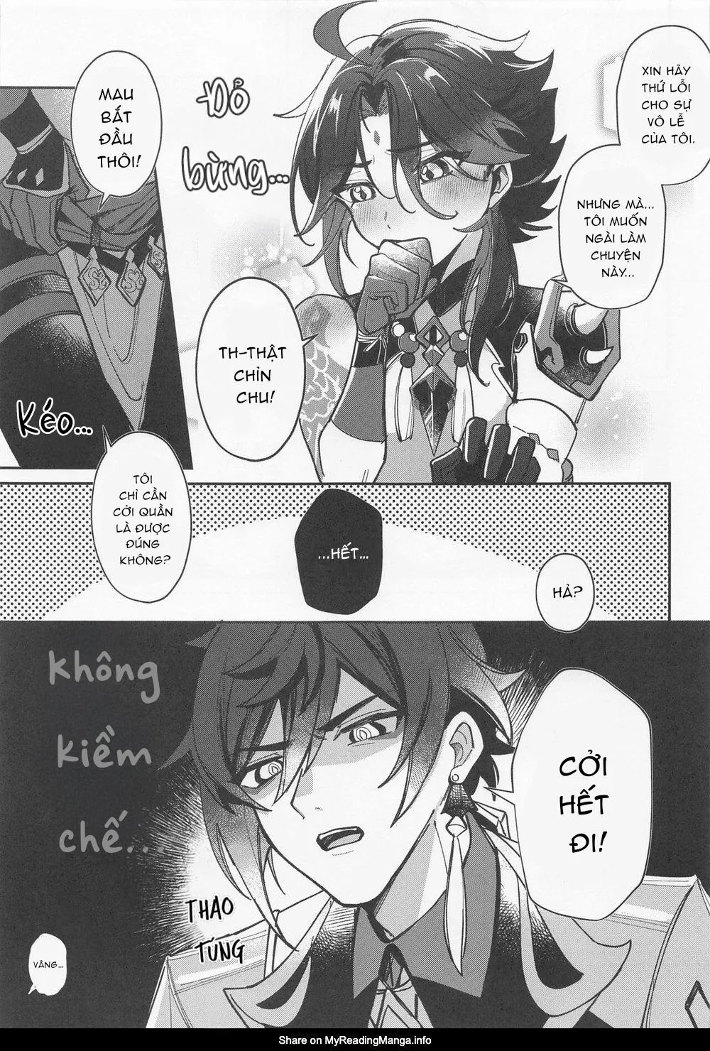 ONESHOT VÀ DOU THEO ĐỀ CỬ Chapter 13 Trang 6