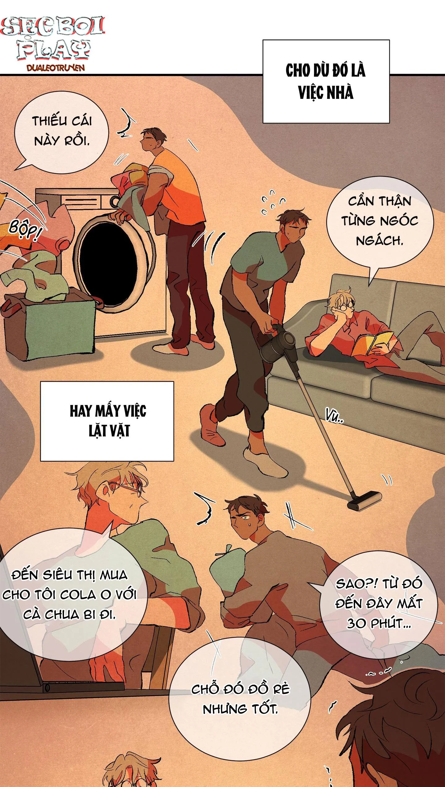 ÔNG CHÚ BÊN CỬA SỔ Chapter 3 Trang 28