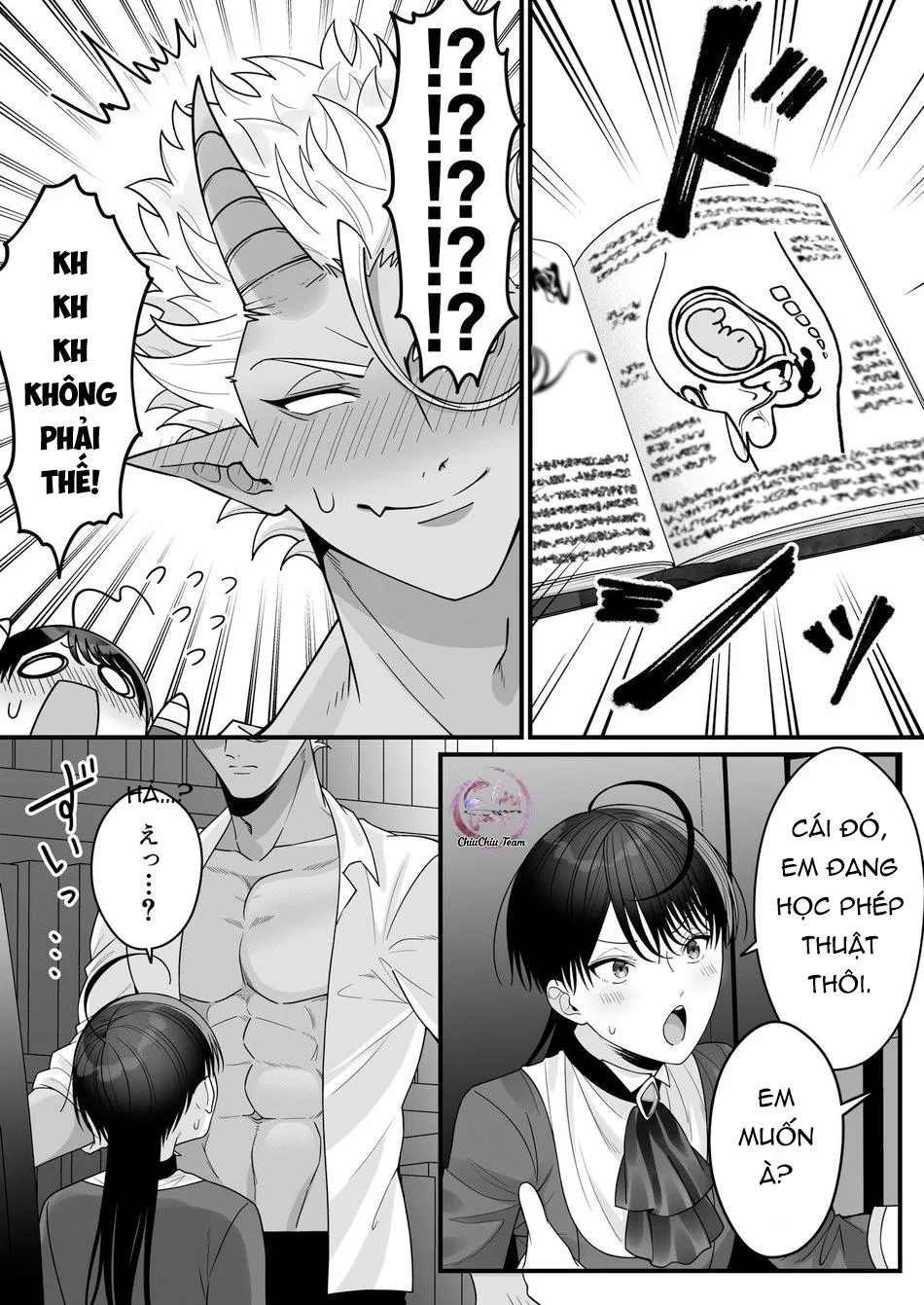 Đắm chìm trong sự thụ tinh của orc nhưng được yêu thương rất nhiều, tôi thật hạnh phúc Chapter 2 Trang 3