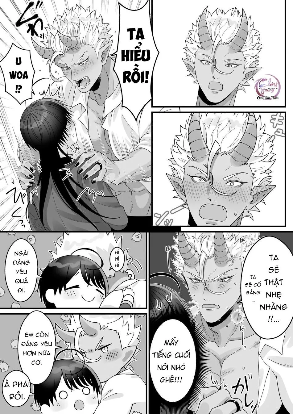 Đắm chìm trong sự thụ tinh của orc nhưng được yêu thương rất nhiều, tôi thật hạnh phúc Chapter 2 Trang 5