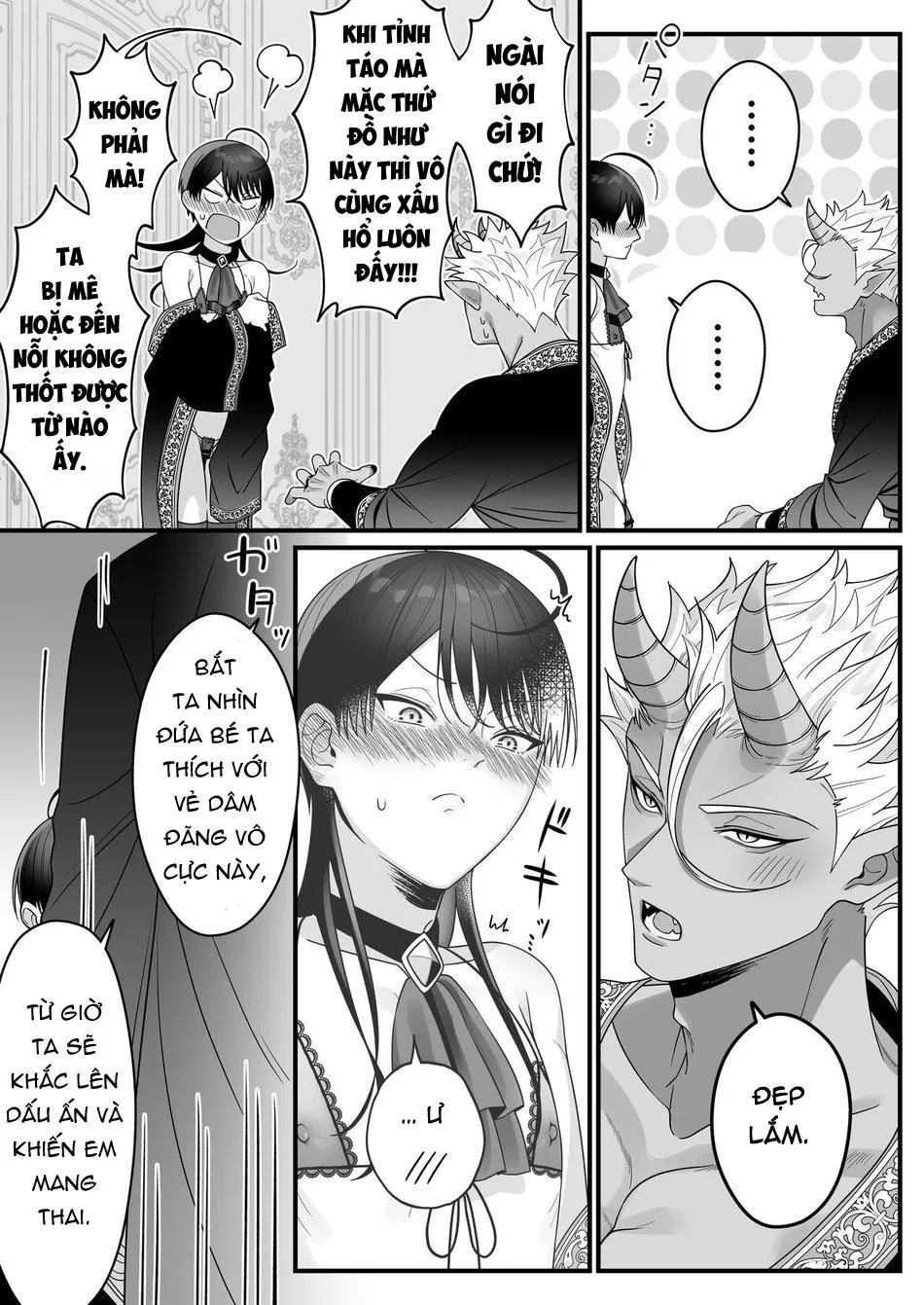 Đắm chìm trong sự thụ tinh của orc nhưng được yêu thương rất nhiều, tôi thật hạnh phúc Chapter 2 Trang 9