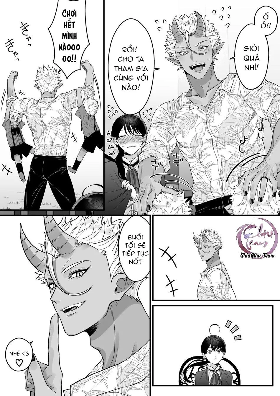 Đắm chìm trong sự thụ tinh của orc nhưng được yêu thương rất nhiều, tôi thật hạnh phúc Chapter 4 Trang 18