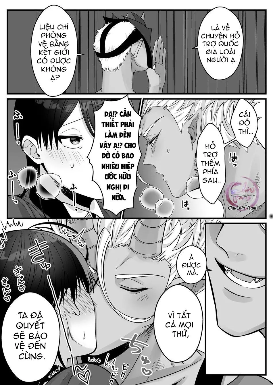 Đắm chìm trong sự thụ tinh của orc nhưng được yêu thương rất nhiều, tôi thật hạnh phúc Chapter 1 Trang 24