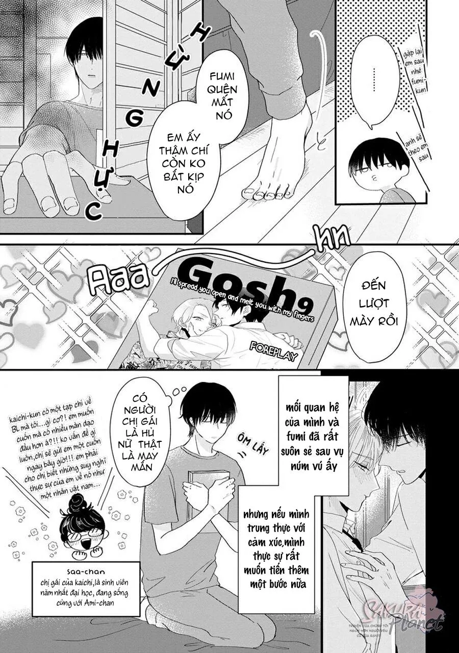 Osananajimi (♂) to no Arekore. Chapter 4 Trang 8
