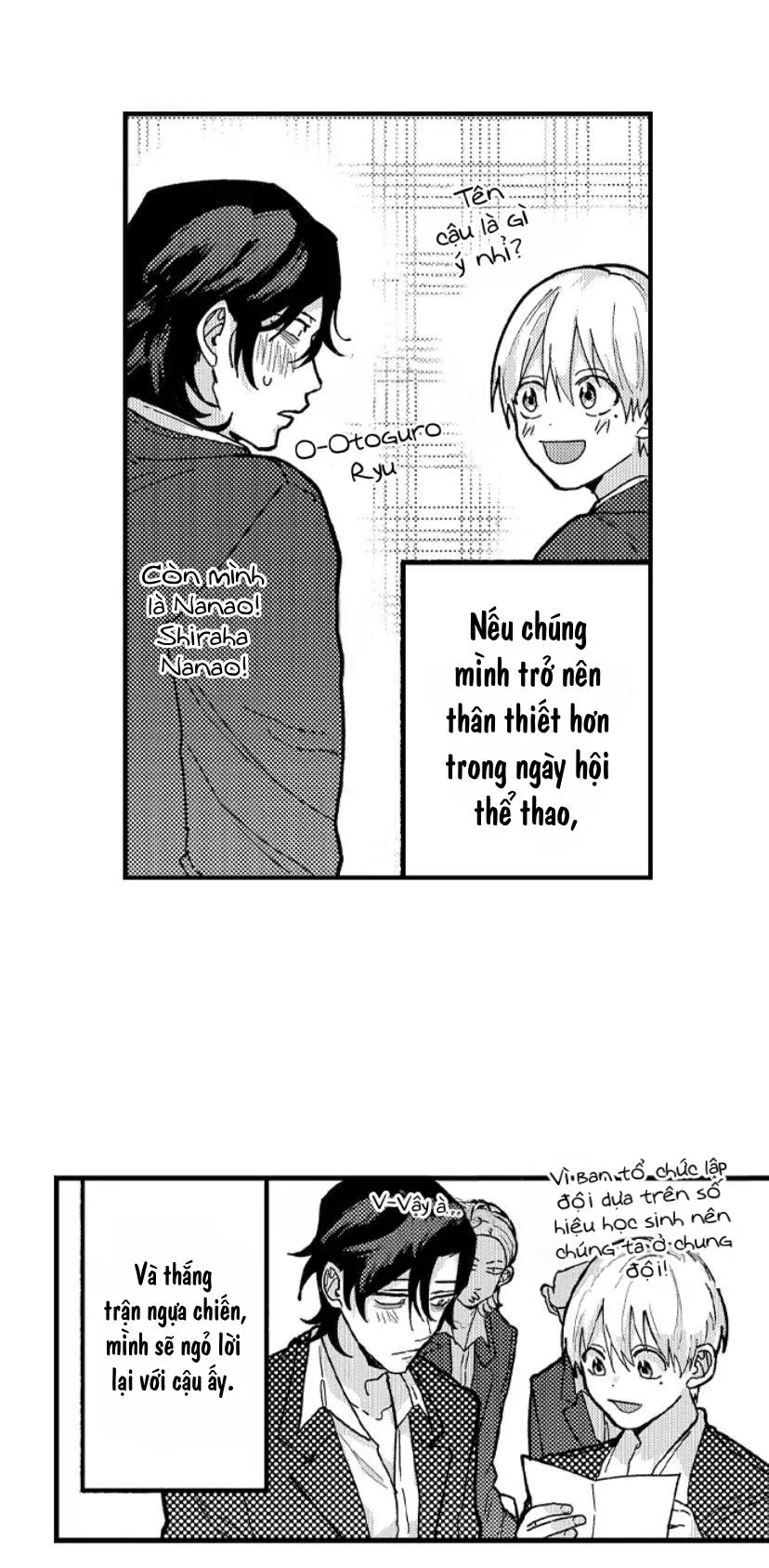 Otoguro Đáng Sợ Và Cứng Rắn, Đang Yêu?! Chapter 4 Trang 12