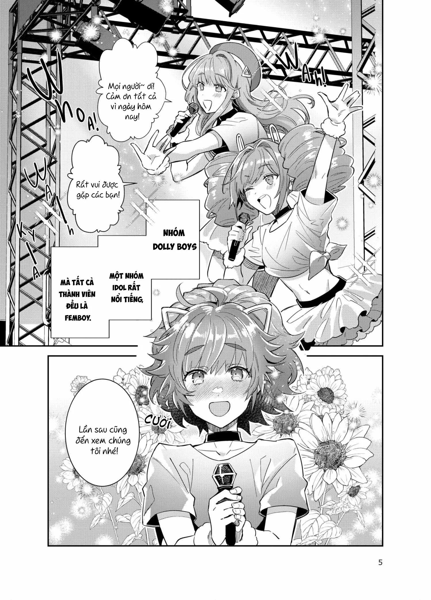 Otokonoko Idol Zenin Baritachi Keikaku Chapter 3 Trang 6
