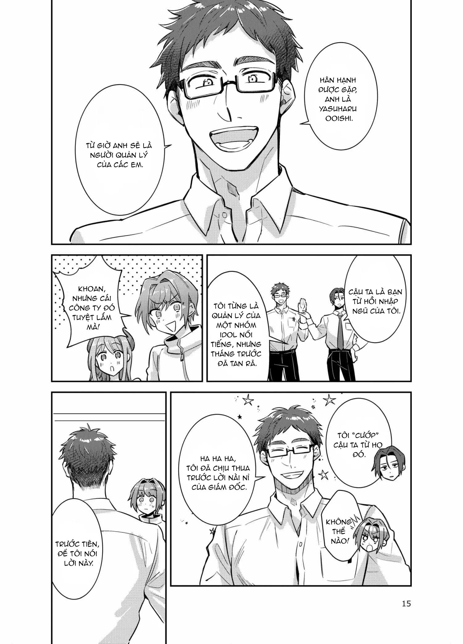 Otokonoko Idol Zenin Baritachi Keikaku Chapter 3 Trang 16