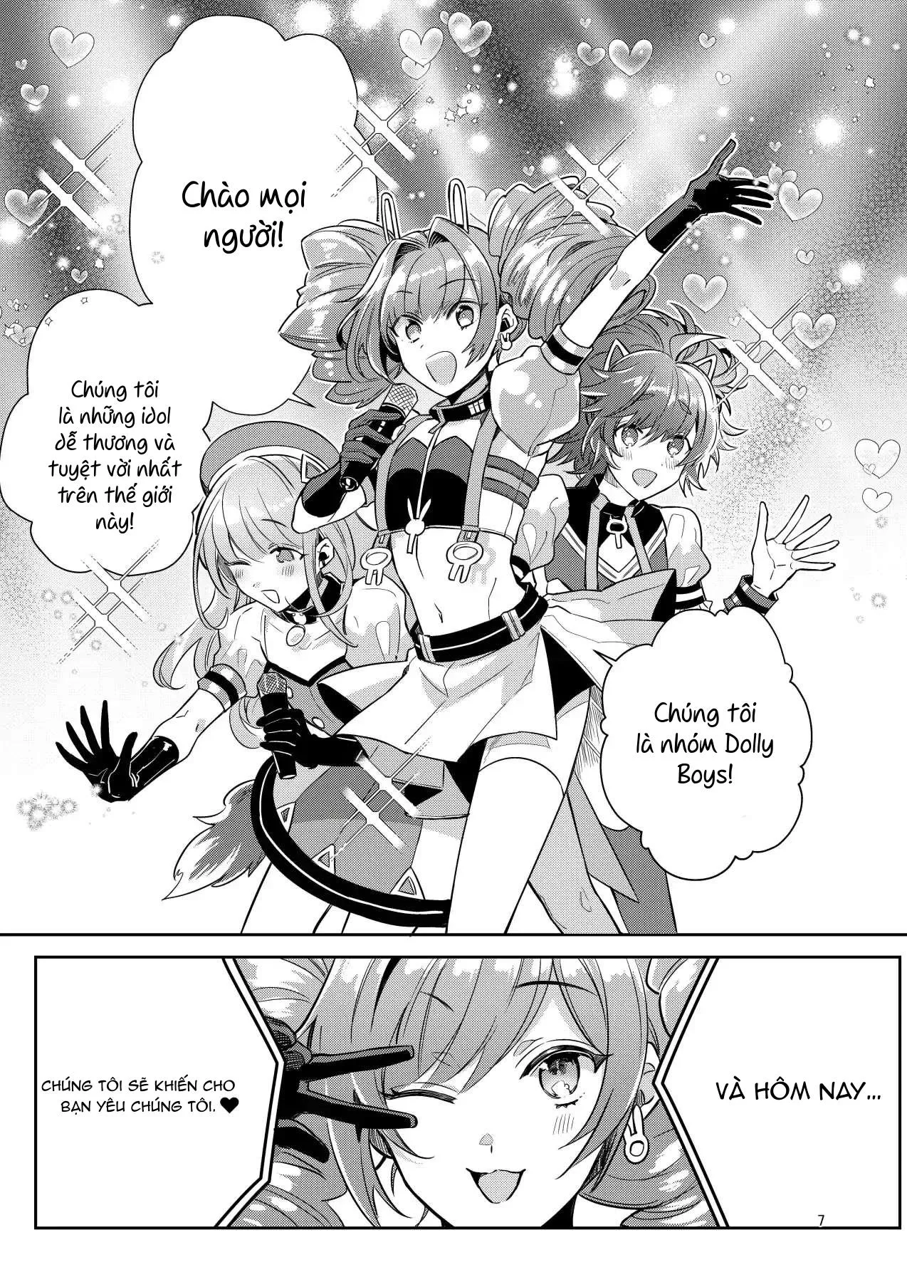 Otokonoko Idol Zenin Baritachi Keikaku Chapter 1 Trang 8