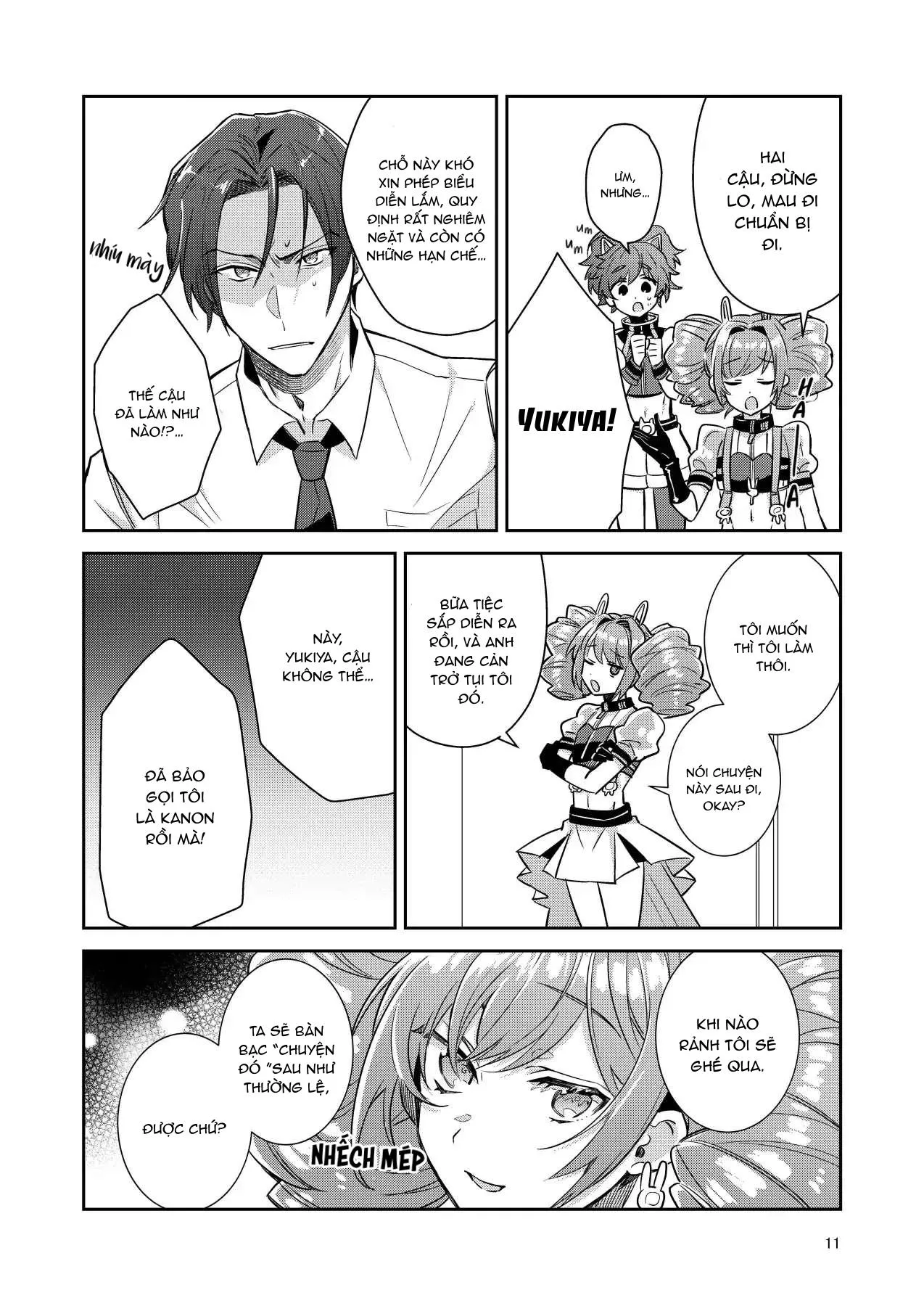 Otokonoko Idol Zenin Baritachi Keikaku Chapter 1 Trang 12