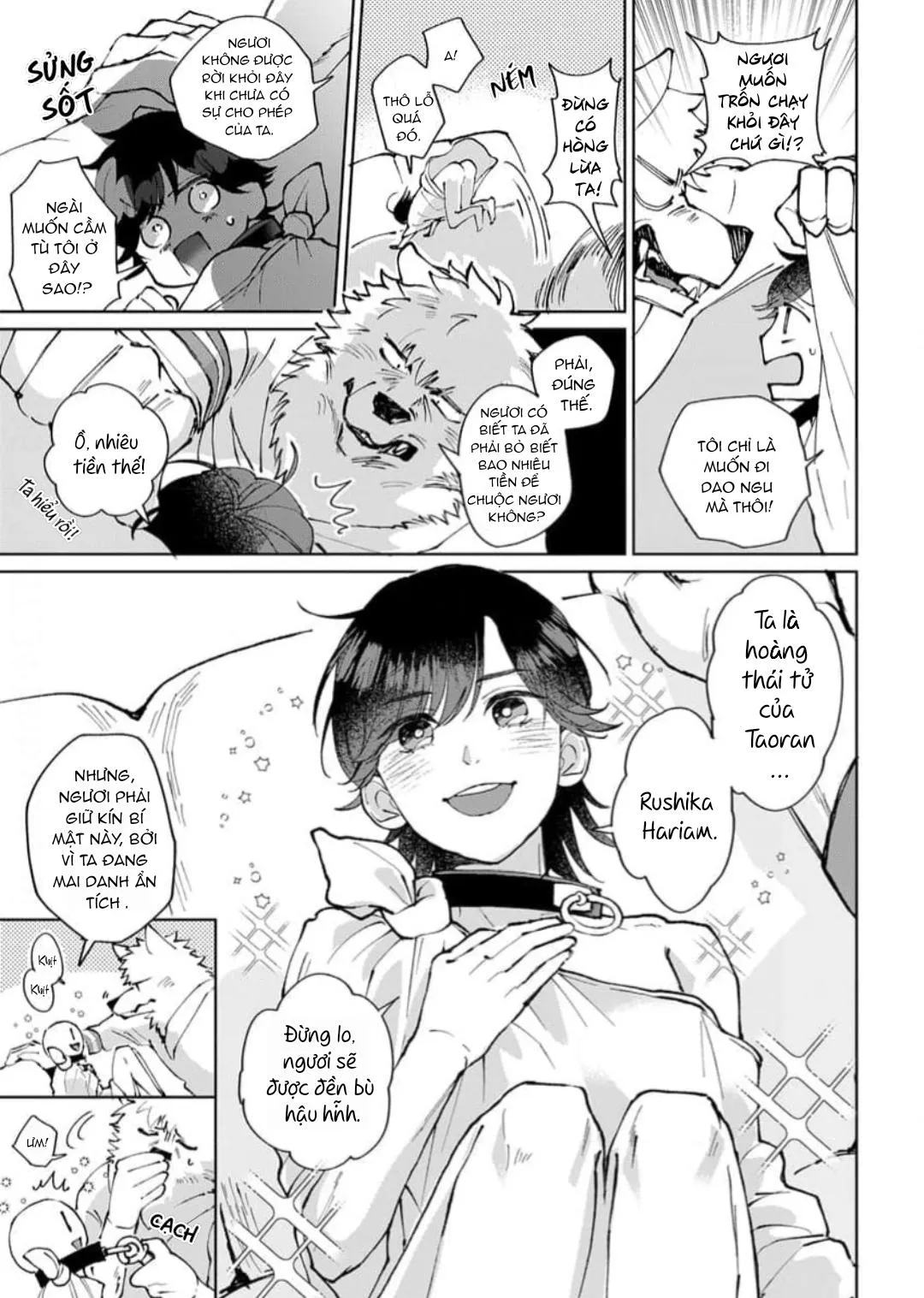 Vòng cổ của hoàng tử Chapter 1 Trang 21