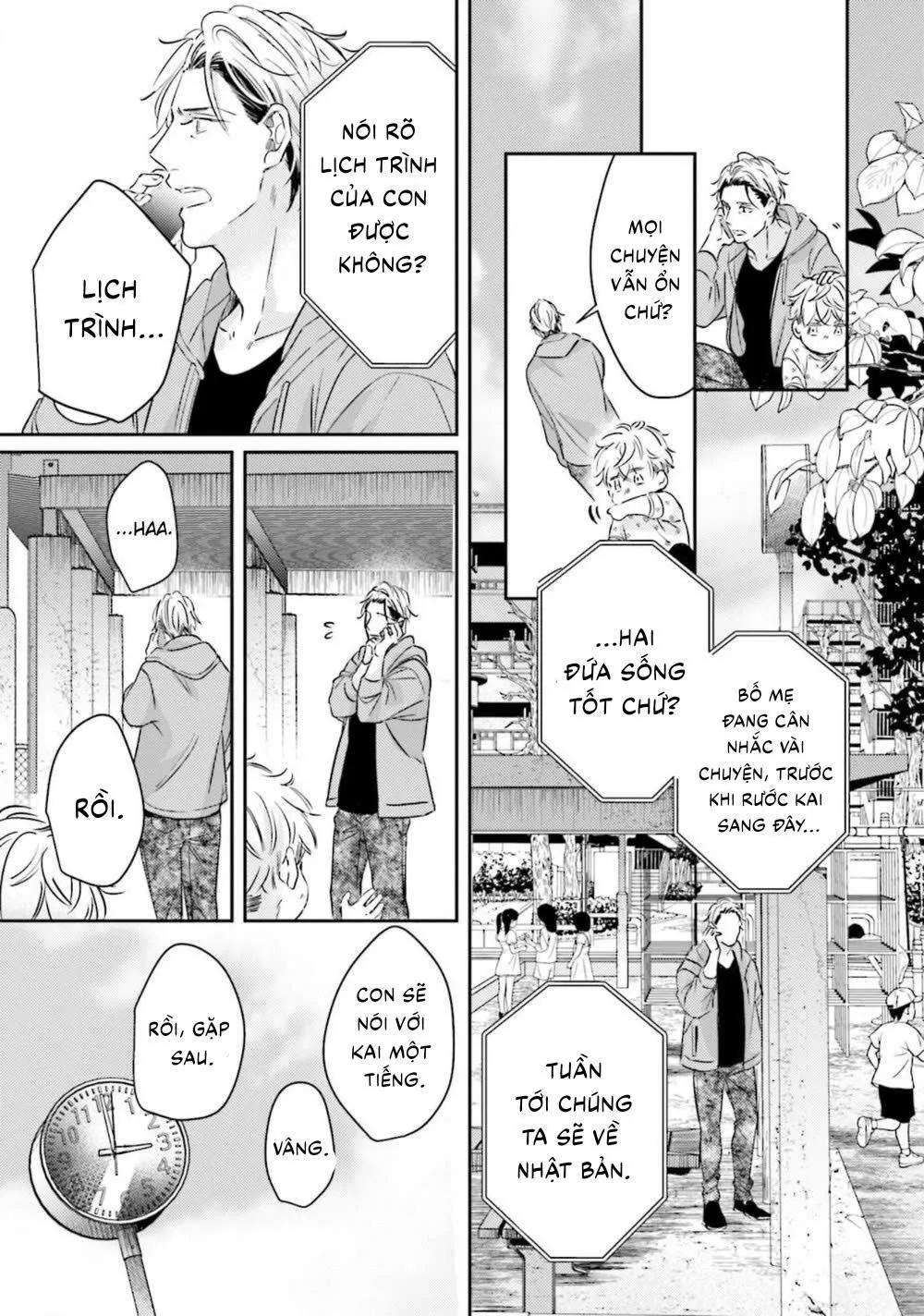 Papa chưa trưởng thành biết yêu Chapter 3 Trang 31