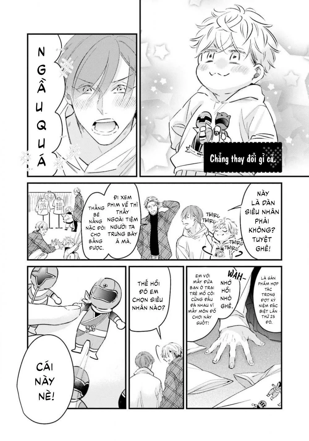 Papa chưa trưởng thành biết yêu Chapter 5 Trang 43