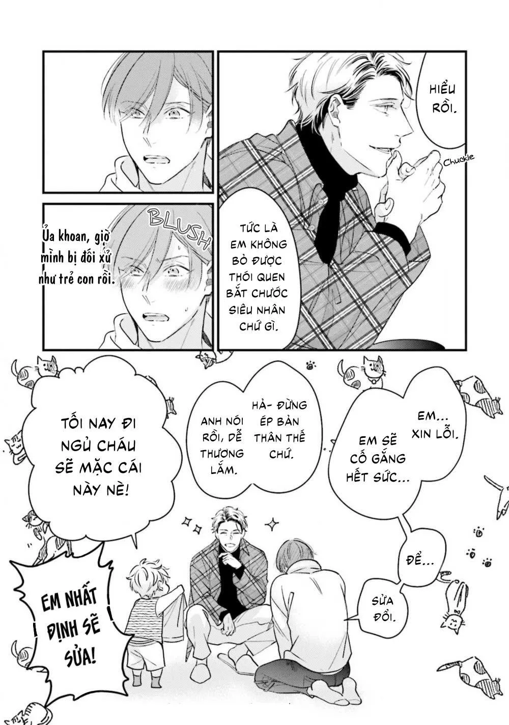 Papa chưa trưởng thành biết yêu Chapter 5 Trang 45