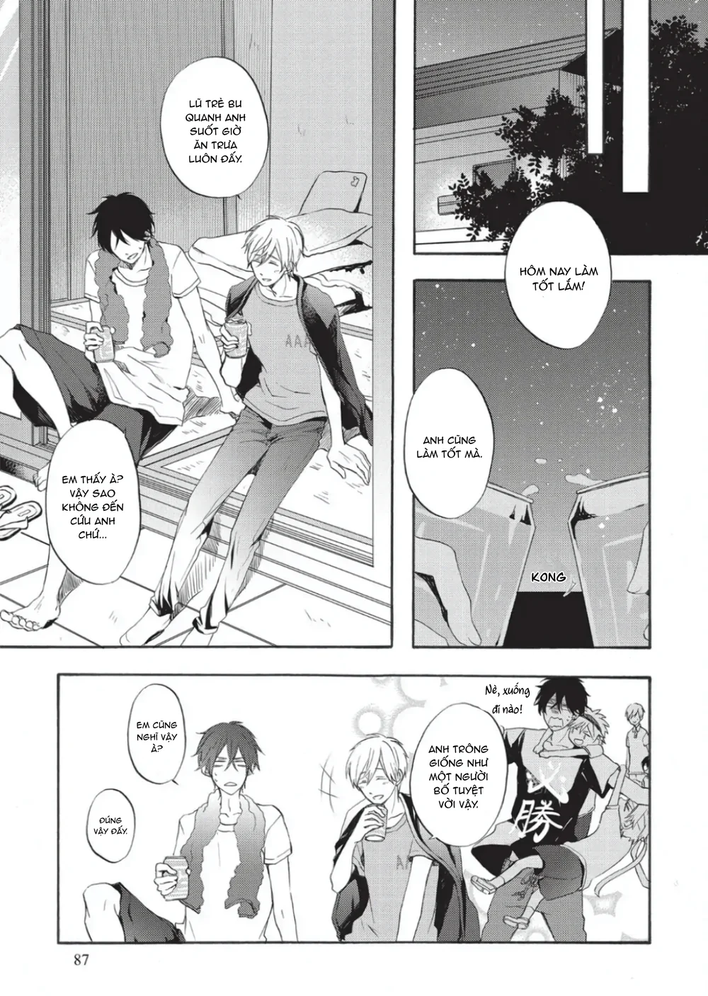 Papa Motoyan và Thầy Hitsuji Chapter 3 Trang 24