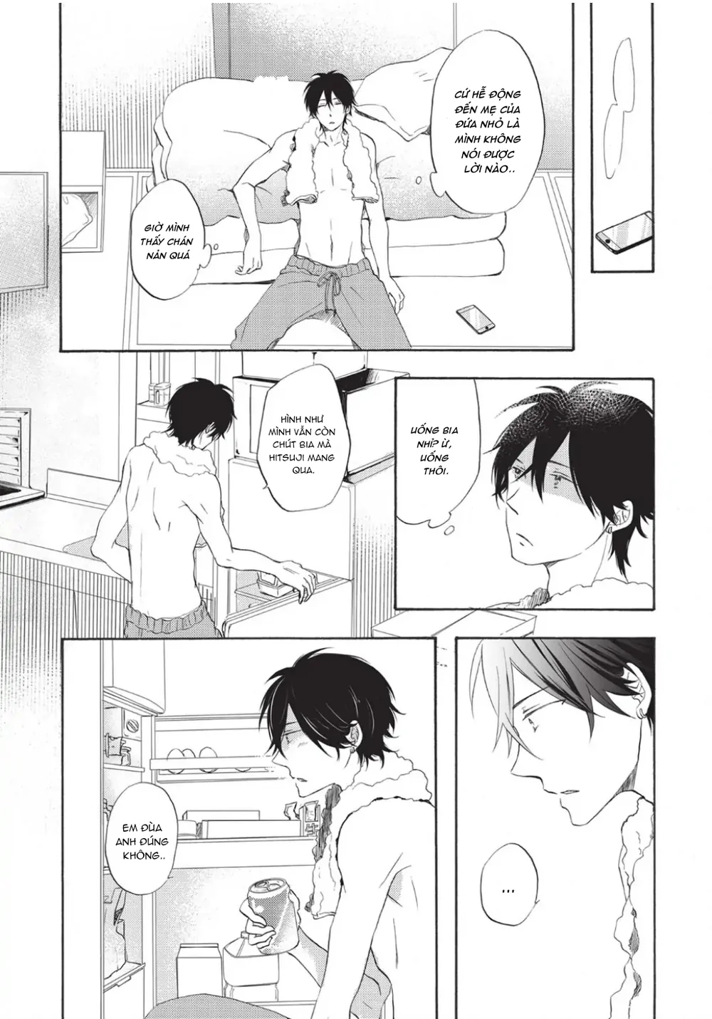 Papa Motoyan và Thầy Hitsuji Chapter 4 Trang 15